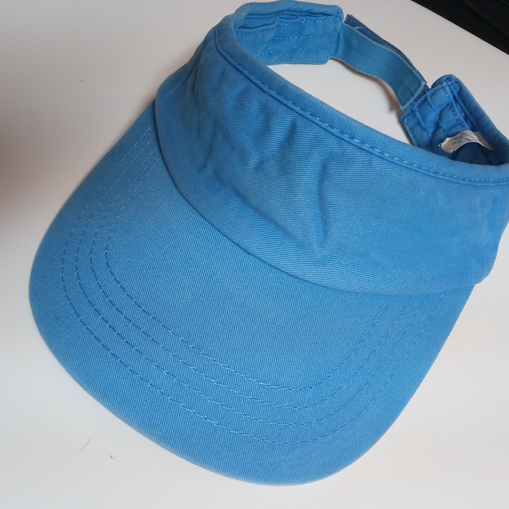 Opromo 100% Cotton Kids Visors Children Adjustable Plain Sports Visor Sun Cap-S